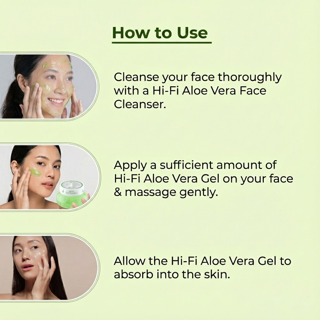 Hi-Fi Aloe Vera Gel 125 gm MRP-120/- - Image 3