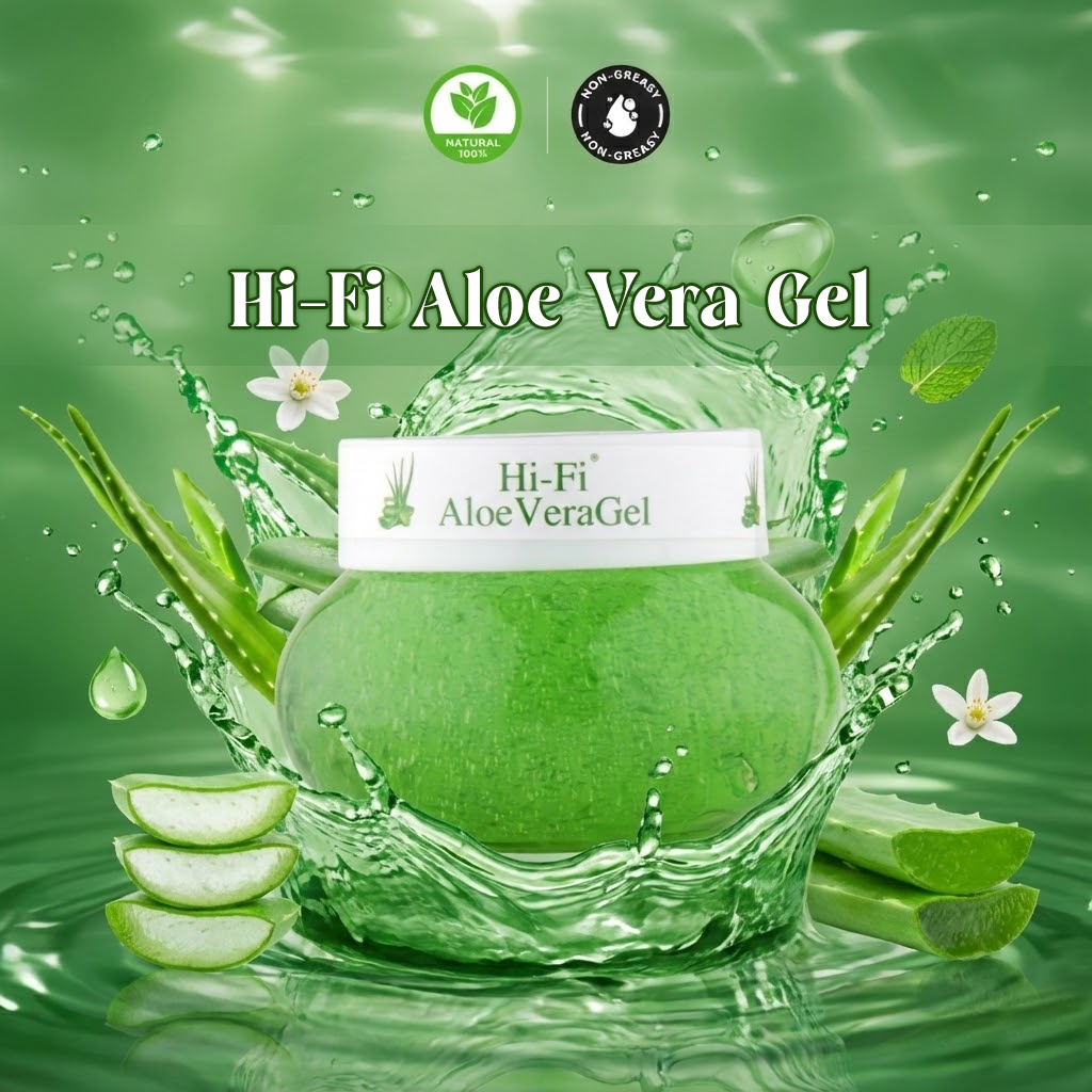 Hi-Fi Aloe Vera Gel 125 gm MRP-120/- - Image 2