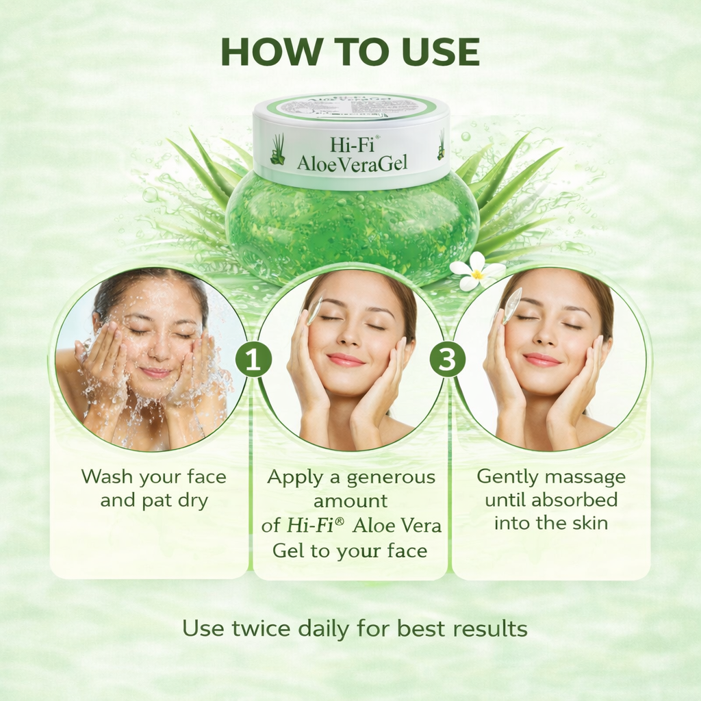 Hi-Fi Aloe Vera Gel 125 gm MRP-120/- - Image 3